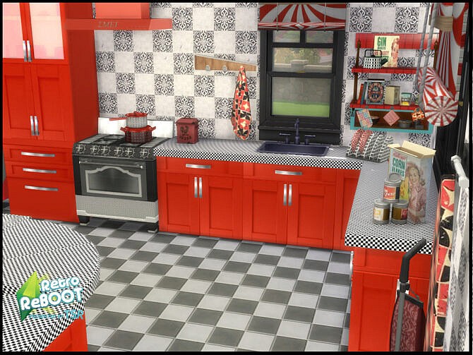 Retro R&R Kitchen Diner Set by seimar8 at TSR