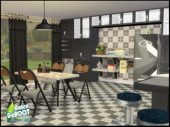 Retro R&R Kitchen Diner Set by seimar8 at TSR