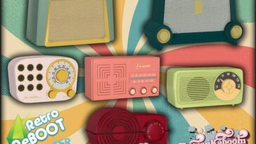 Retro Radios II by ArwenKaboom at TSR