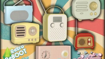 Retro Radios by ArwenKaboom at TSR