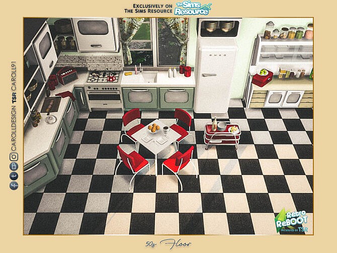 Retro ReBOOT 50s Floor by Caroll91 at TSR