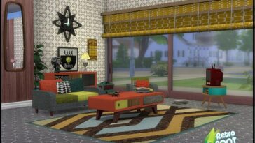 Retro ReBOOT 70’s Living set by seimar8 at TSR