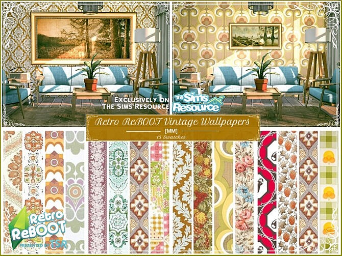 Retro Vintage Wallpapers by Moniamay72 at TSR