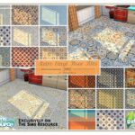 Retro Vinyl Floor Tiles by Moniamay72 at TSR