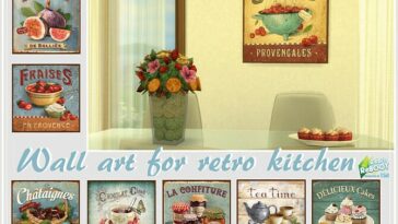 Retro Wall Art for Retro Kitchen by philo at TSR