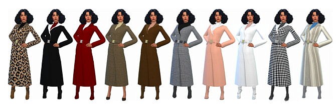 SIMALICIOUS’ LONG COAT at Sims4Sue