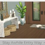 Stay Awhile Entry Way (Part 1) by Chicklet at TSR