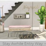 Stay Awhile Entry Way (Part 2) by Chicklet at TSR