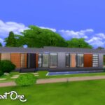 Street One house by Oldbox at All 4 Sims