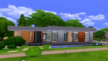 Street One house by Oldbox at All 4 Sims