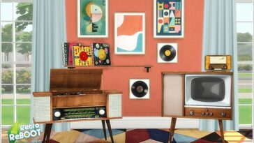 Vesta livingroom electronics / decor by Severinka at TSR