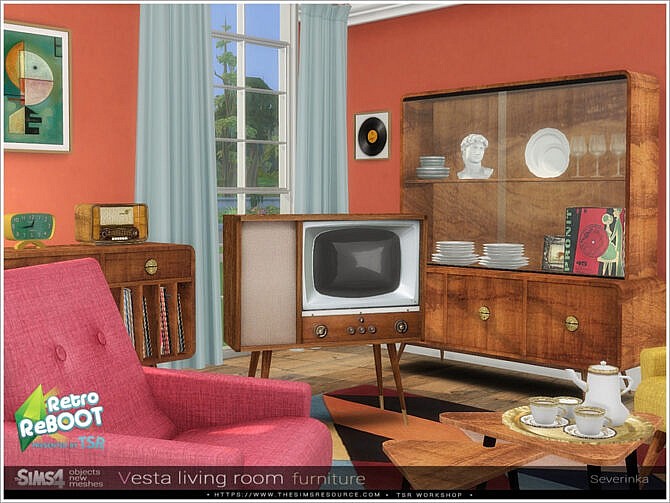 Vesta livingroom furniture by Severinka at TSR