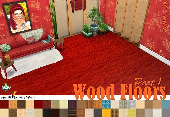 Wood Floors Part 1 at Annett’s Sims 4 Welt