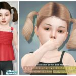 Zoe Hairstyle [Toddler] by DarkNighTt at TSR