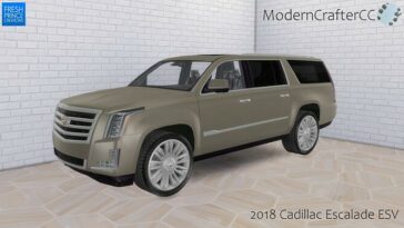 2018 Cadillac Escalade ESV at Modern Crafter CC