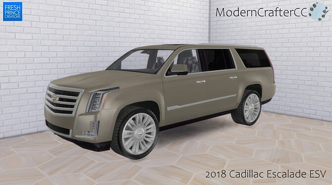 2018 Cadillac Escalade ESV at Modern Crafter CC