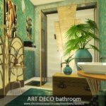 ART DECO bathroom by dasie2 at TSR