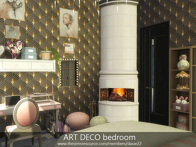 ART DECO bedroom by dasie2 at TSR
