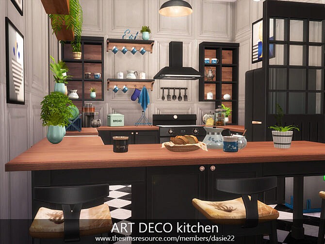 ART DECO kitchen by dasie2 at TSR
