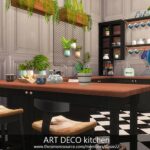 ART DECO kitchen by dasie2 at TSR