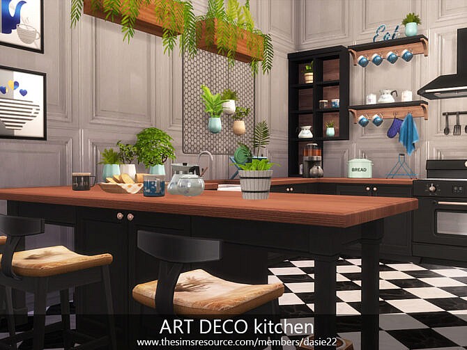 ART DECO kitchen by dasie2 at TSR