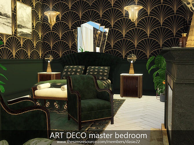 ART DECO master bedroom by dasie2 at TSR
