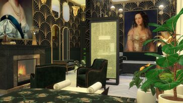 ART DECO master bedroom by dasie2 at TSR