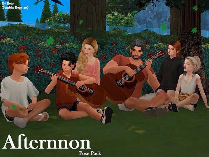 Afternnon (Pose pack) by Beto_ae0 at TSR