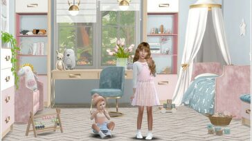 Alisa kidsroom furniture by Severinka at TSR