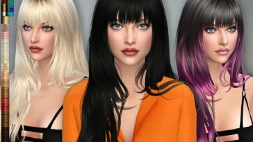 Aliza Female Hairstyle by Cazy at TSR