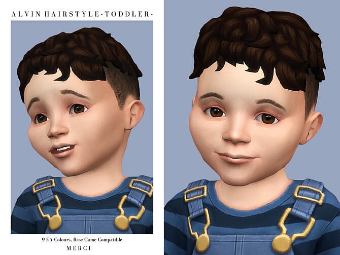 Alvin Hairstyle Toddler by Merci at TSR