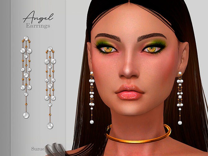 Angel Earrings by Suzue at TSR