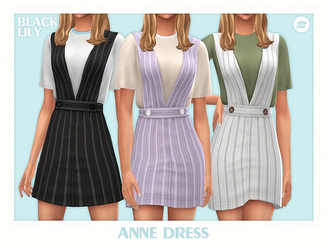 Anne Dress by Black Lily at TSR