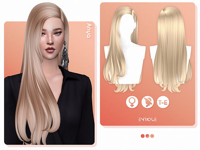 Anya Hairstyle by EnriqueS4 at TSR