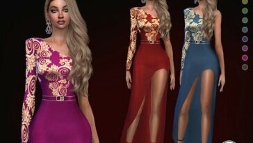 Aphora dress by jomsims at TSR