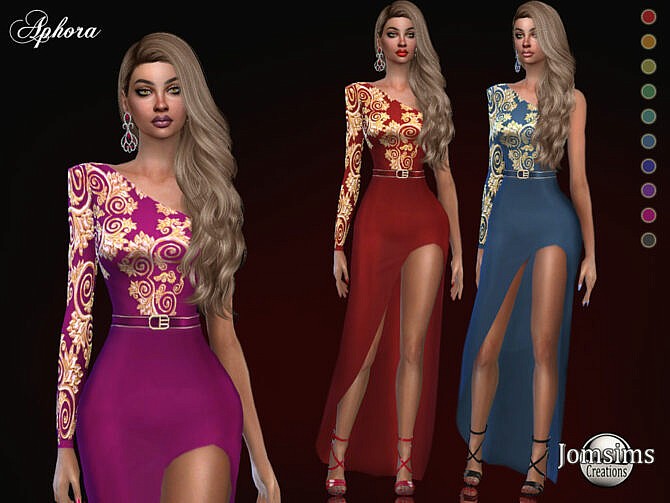 Aphora dress by jomsims at TSR