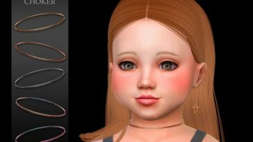 Arissa Toddler Choker by Suzue at TSR