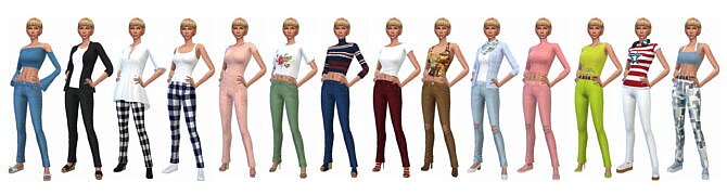 BG SLIM LEG JEANS at Sims4Sue
