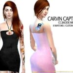 Baddie Mini Dress by carvin captoor at TSR