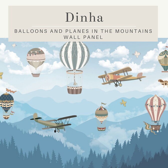 Balloons & Planes in the Mountains at Dinha Gamer
