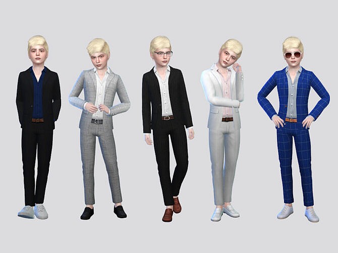 Bastian Boys Suit by McLayneSims at TSR