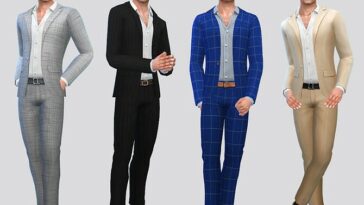 Bastian Men’s Suit by McLayneSims at TSR