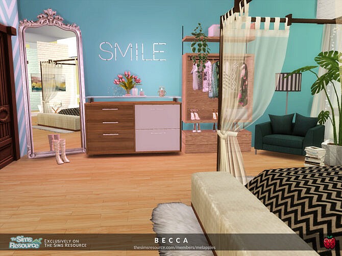 Becca bedroom 2 by melapples at TSR
