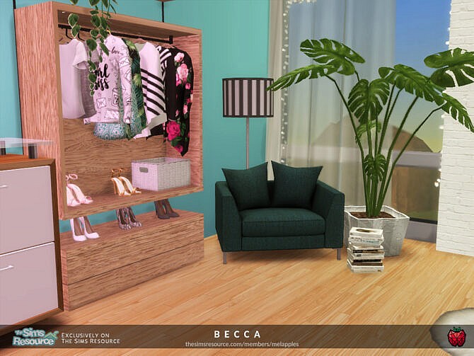 Becca bedroom 2 by melapples at TSR
