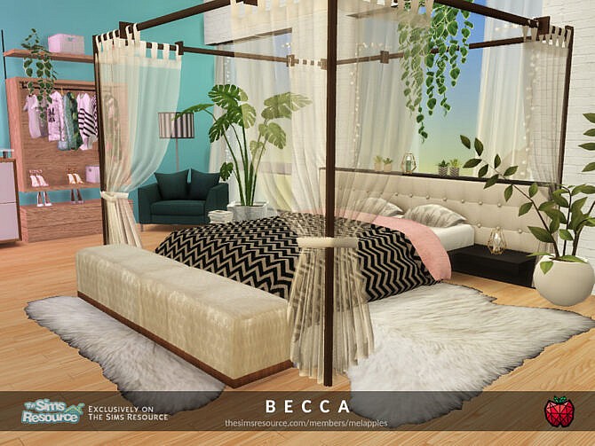 Becca bedroom 2 by melapples at TSR