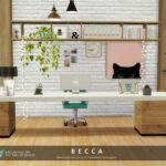 Becca office by melapples at TSR