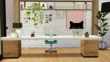 Becca office by melapples at TSR