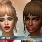 Beth Hair at MSQ Sims