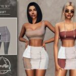 Bette Set (Top) by CAMUFLAJE at TSR