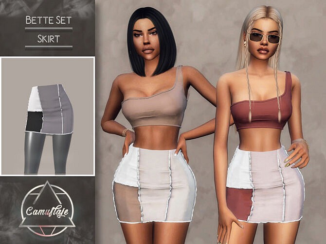 Bette Set (Top) by CAMUFLAJE at TSR